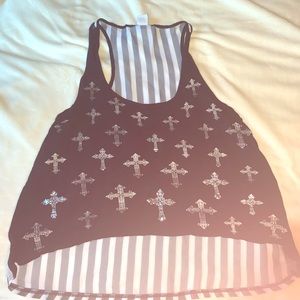 High low boutique tank